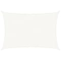 Miniatyrbild 3 av 11: vidaXL Solsegel 160 g/m² vit 2,5x4 m HDPE