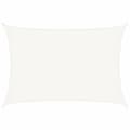 Miniatyrbilde 1 av 6: vidaXL Solseil 160 g/m² hvit 2x2,5 m HDPE