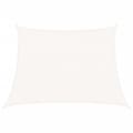 Miniatyrbilde 1 av 11: vidaXL Solseil 160 g/m² hvit 4/5x3 m HDPE