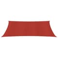 Miniatyrbilde 3 av 6: vidaXL Solseil 160 g/m² rød 3,5x4,5 m HDPE