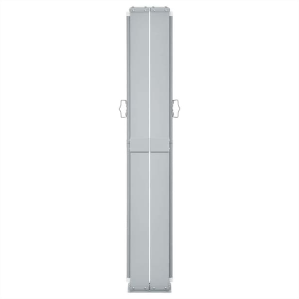 vidaXL Uttrekkbar sidemarkise 170x1200 cm blå