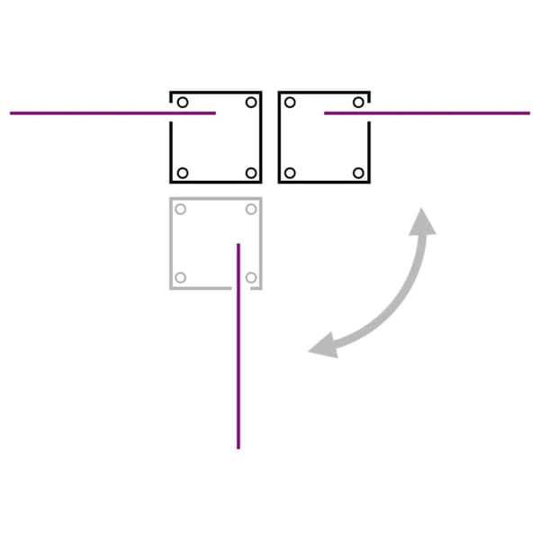 vidaXL Uttrekkbar sidemarkise 140x1200 cm rød