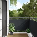 Miniatyrbilde 2 av 7: vidaXL Balkongskjerm antrasitt 75x500 cm oxfordstoff