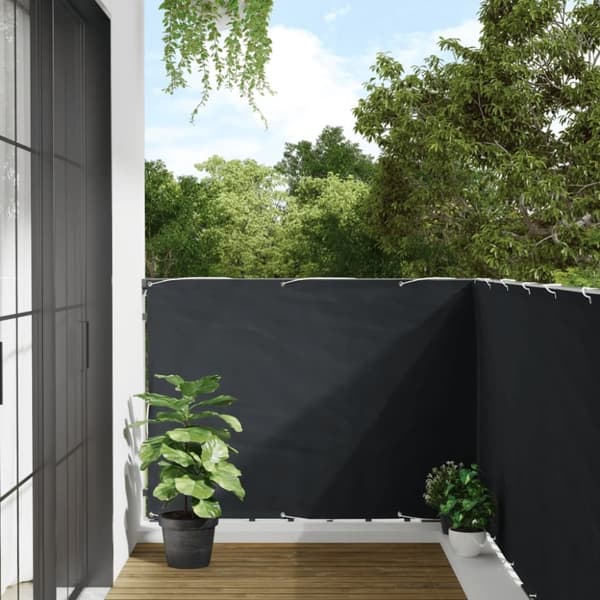 vidaXL altanafskærmning 120x500 cm oxfordstof antracitgrå