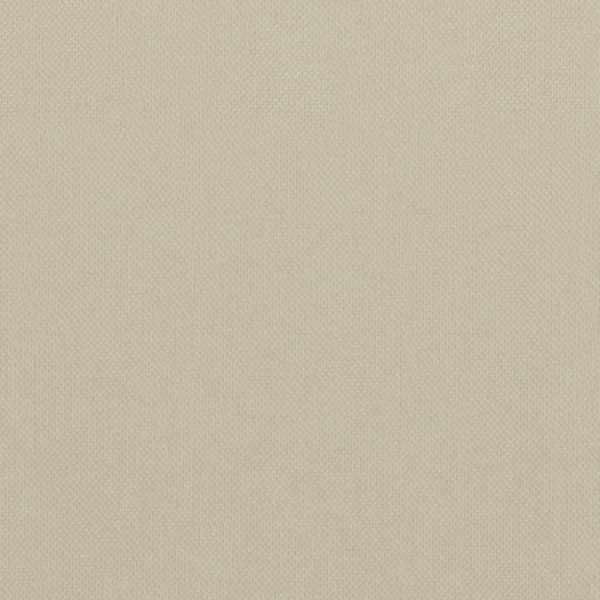 vidaXL Balkongskjerm beige 75x500 cm oxfordstoff