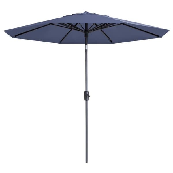 Madison Parasoll Paros II Luxe 300 cm safirblå