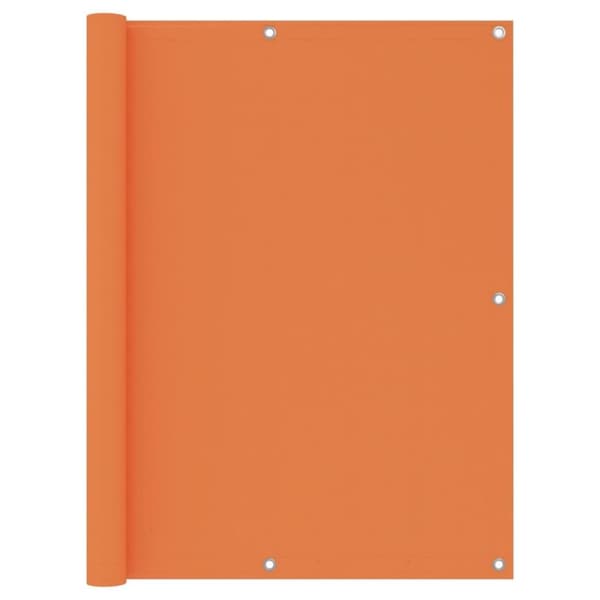 vidaXL altanafskærmning 120x400 cm oxfordstof orange