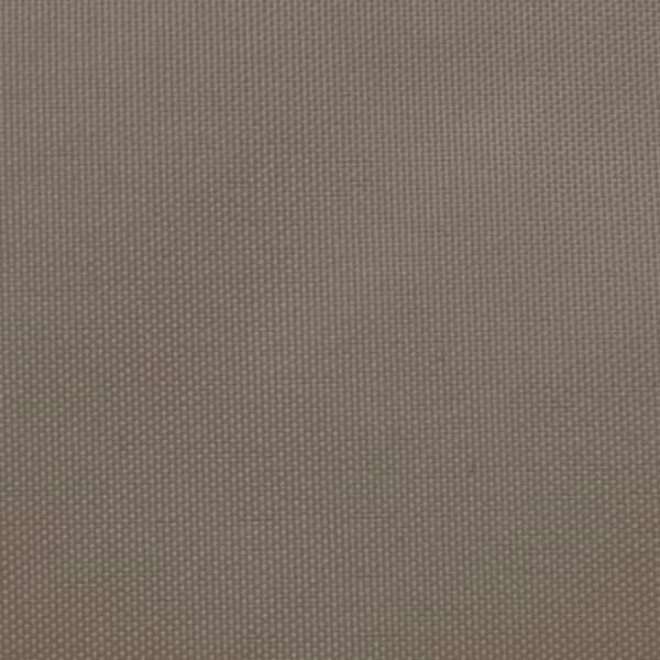 vidaXL Solseil oxfordstoff rektangulær 2x2,5 m gråbrun