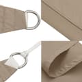 Miniatyrbild 8 av 11: vidaXL Solsegel oxfordtyg rektangulärt 2,5x3,5 m taupe