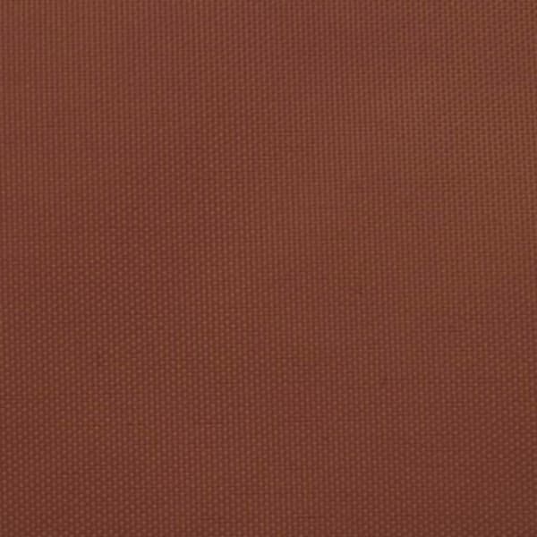 vidaXL Solseil oxfordstoff firkantet 2,5x2,5 m terrakotta