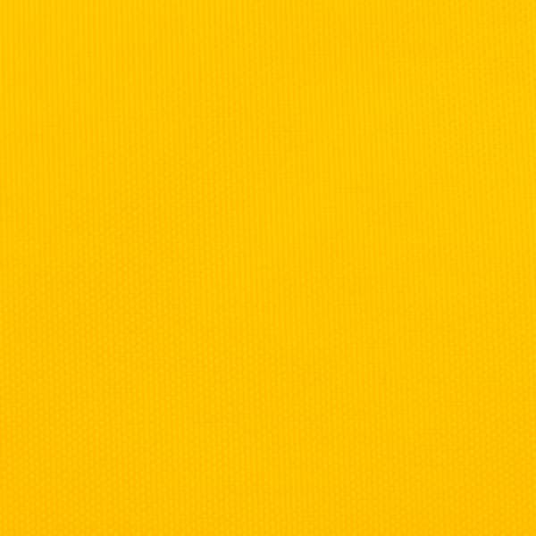 vidaXL Solseil oxfordstoff trekantet 3x4x4 m gul