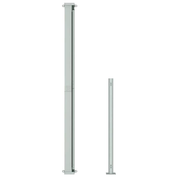 vidaXL Uttrekkbar sidemarkise 180x300 cm kremhvit