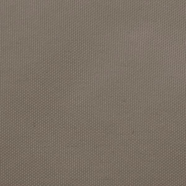 vidaXL Solsegel oxfordtyg rektangulärt 3x4 m taupe