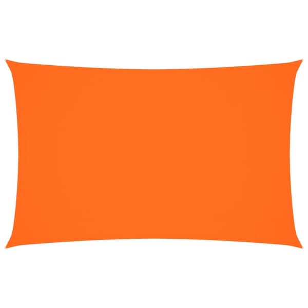 vidaXL Solseil oxfordstoff rektangulær 2x4,5 m oransje