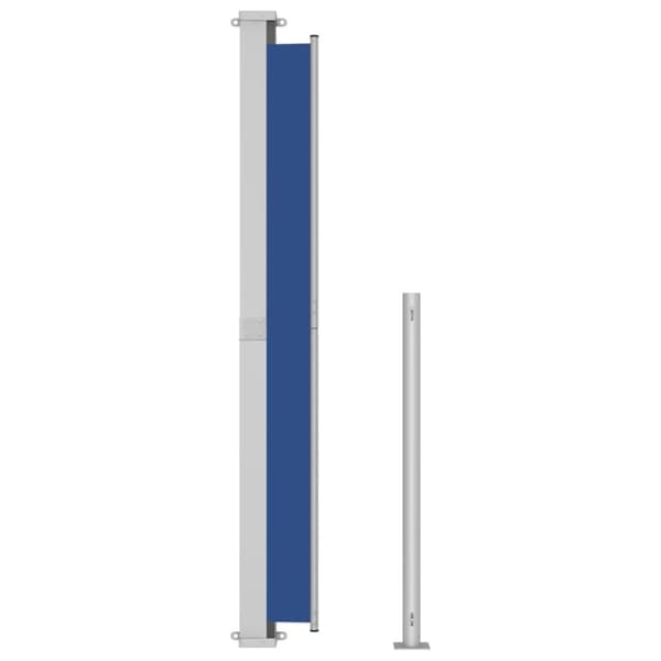 vidaXL Uttrekkbar sidemarkise 200x300 cm blå
