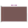 Miniatyrbilde 3 av 8: vidaXL Uttrekkbar sidemarkise 180x300 cm brun
