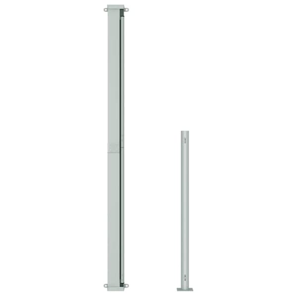vidaXL Uttrekkbar sidemarkise 180x300 cm brun