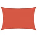 Miniatyrbilde 3 av 11: vidaXL Solseil 160 g/m² terrakotta 2x2,5 m HDPE