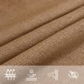 Miniatyrbilde 6 av 6: vidaXL Solseil 160 g/m² gråbrun 2x2 m HDPE