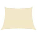 Miniatyrbilde 1 av 11: vidaXL Solseil 160 g/m² kremhvit 4/5x3 m HDPE