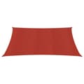 Miniatyrbilde 4 av 11: vidaXL Solseil 160 g/m² rød 3,6x3,6 m HDPE
