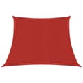 Miniatyrbilde 1 av 11: vidaXL Solseil 160 g/m² rød 3/4x3 m HDPE