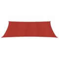 Miniatyrbilde 3 av 6: vidaXL Solseil 160 g/m² rød 6x7 m HDPE