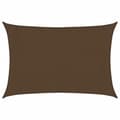 Miniatyrbilde 3 av 11: vidaXL Solseil 160 g/m² brun 3x5 m HDPE
