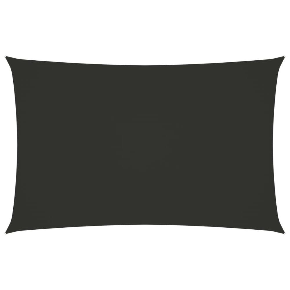 vidaXL Solsegel oxfordtyg rektangulärt 3,5x5 m antracit