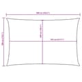 Pikkukuva 11 / 11: vidaXL Aurinkopurje Oxford-kangas suorakaide 3x6 m kerma