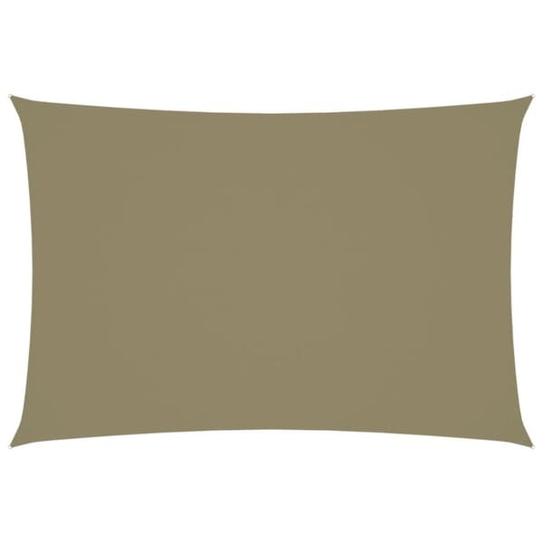 vidaXL Aurinkopurje Oxford-kangas suorakaide 2,5x4,5 m beige
