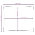 Pikkukuva 11 / 11: vidaXL Aurinkopurje Oxford-kangas suorakaide 2x3 m tummanvihreä