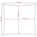 Pikkukuva 11 / 11: vidaXL Aurinkopurje Oxford-kangas neliö 6x6 m sininen