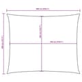 Pikkukuva 11 / 11: vidaXL Aurinkopurje Oxford-kangas suorakaide 4x6 m harmaanruskea