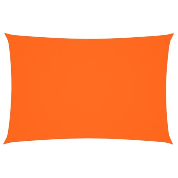 vidaXL solsejl 2x4 m rektangulær oxfordstof orange
