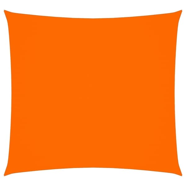 vidaXL Aurinkopurje Oxford-kangas neliö 6x6 m oranssi