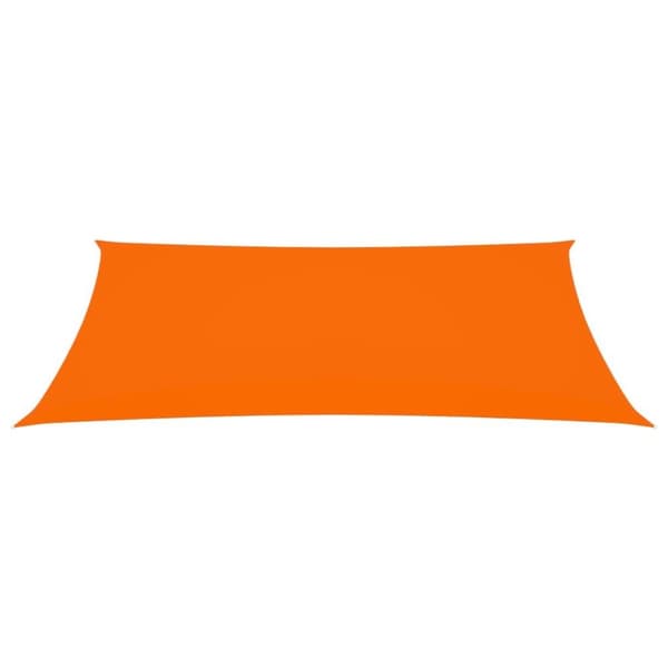 vidaXL solsejl 2,5x5 m rektangulær oxfordstof orange