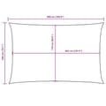 Pikkukuva 11 / 11: vidaXL Aurinkopurje Oxford-kangas suorakaide 2x5 m harmaanruskea