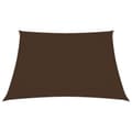 Pikkukuva 4 / 11: vidaXL Aurinkopurje Oxford-kangas neliö 2,5x2,5 m ruskea