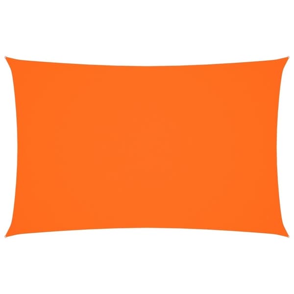 vidaXL solsejl 2x5 m rektangulær oxfordstof orange
