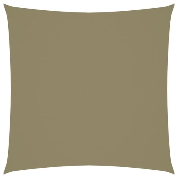 vidaXL Aurinkopurje Oxford-kangas neliö 2,5x2,5 m beige