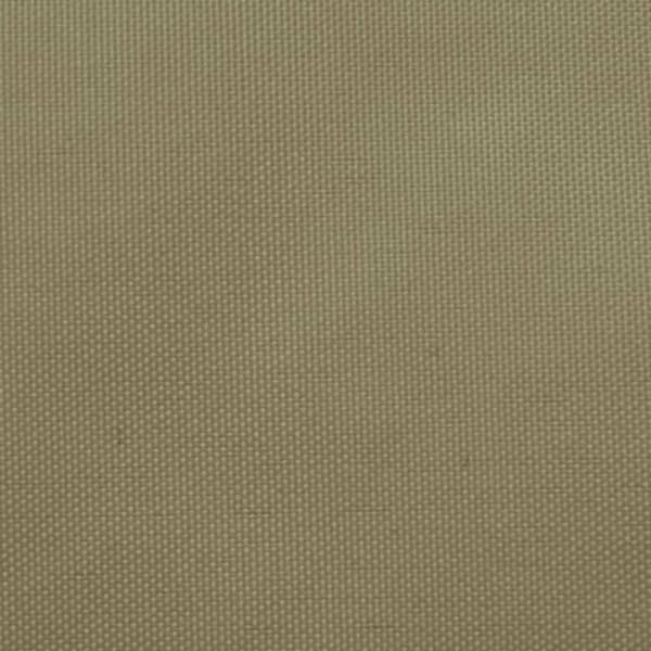 vidaXL solsejl 2x5 m rektangulær oxfordstof beige