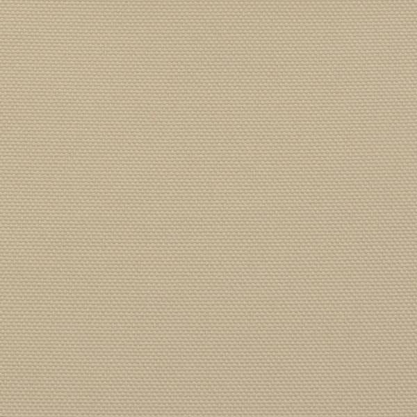 vidaXL solsejl 4x5x6,4 m trekantet oxfordstof beige