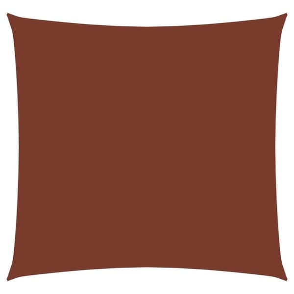 vidaXL Aurinkopurje Oxford kangas neliö 2,5x2,5 m terrakotta