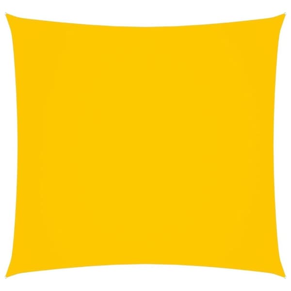 vidaXL solsejl 2x2,5 m rektangulær oxfordstof gul