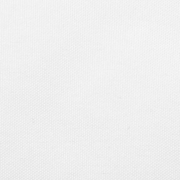 vidaXL solsejl 3x4 m rektangulær oxfordstof hvid