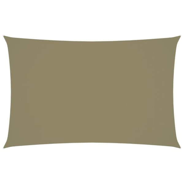 vidaXL Aurinkopurje Oxford-kangas suorakaide 2,5x5 m beige