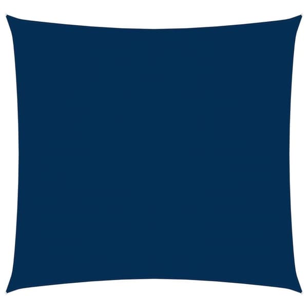 vidaXL solsejl 3x3 m firkantet oxfordstof blå