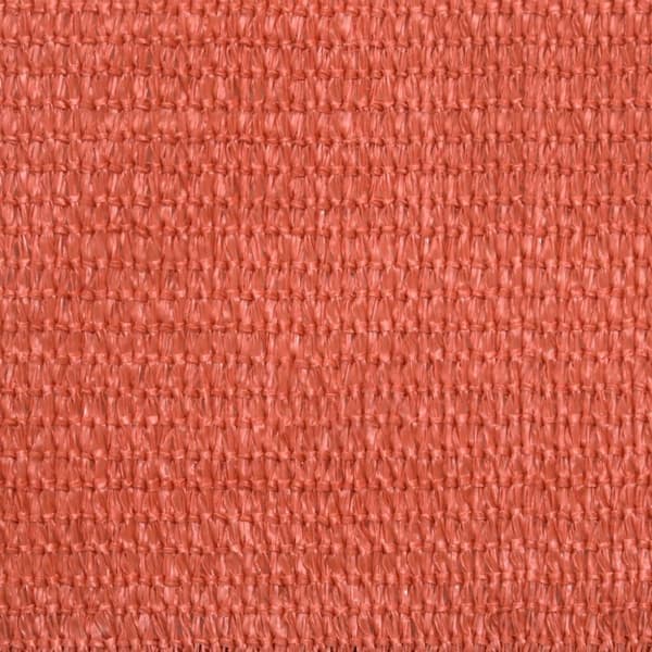 vidaXL solsejl 4,5x4,5x4,5 m 160 g/m² HDPE terrakotta