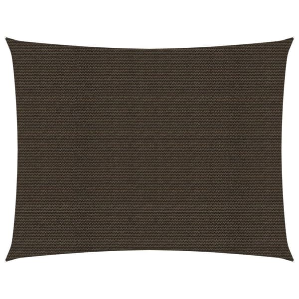 vidaXL Aurinkopurje 160 g/m² ruskea 2,5x4 m HDPE